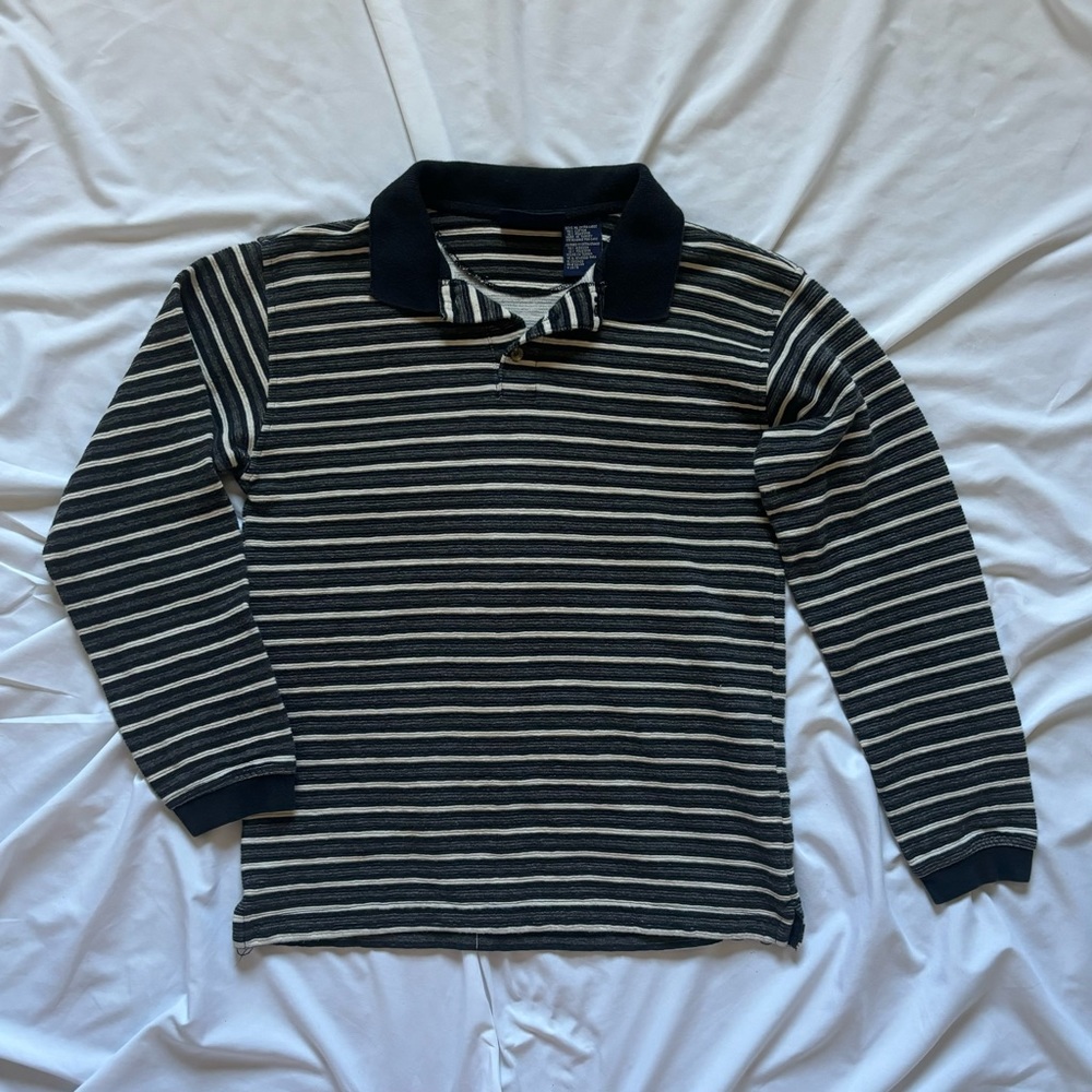 SOLD!! Faded glory striped collared sweater